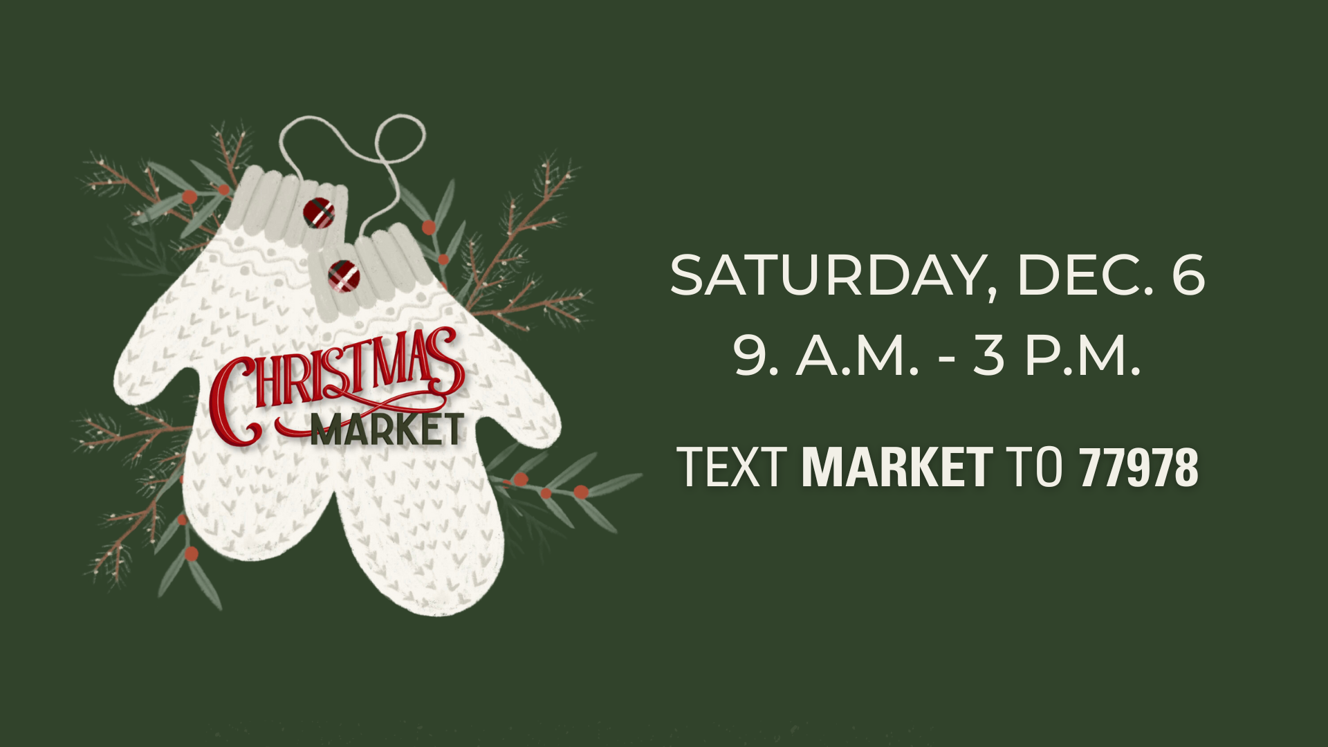 Cottonwood Creek Church - Christmas Market