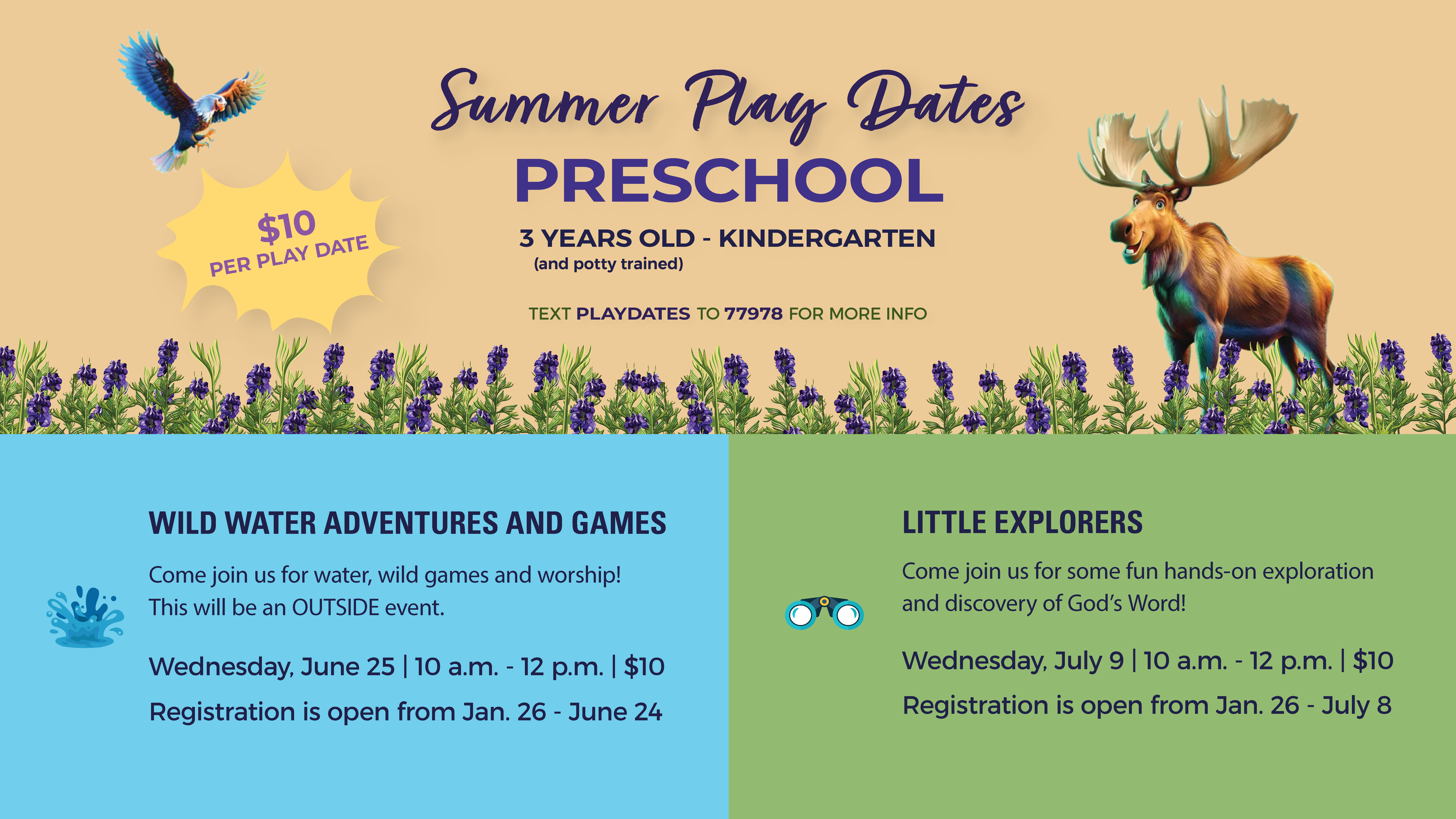 Cottonwood Creek Church - Preschool Playdates