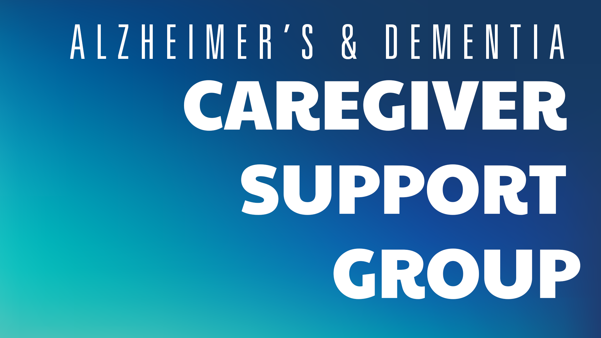 Cottonwood Creek Church - Creek 55+ Alzheimers and Dementia Caregiver Support Circle