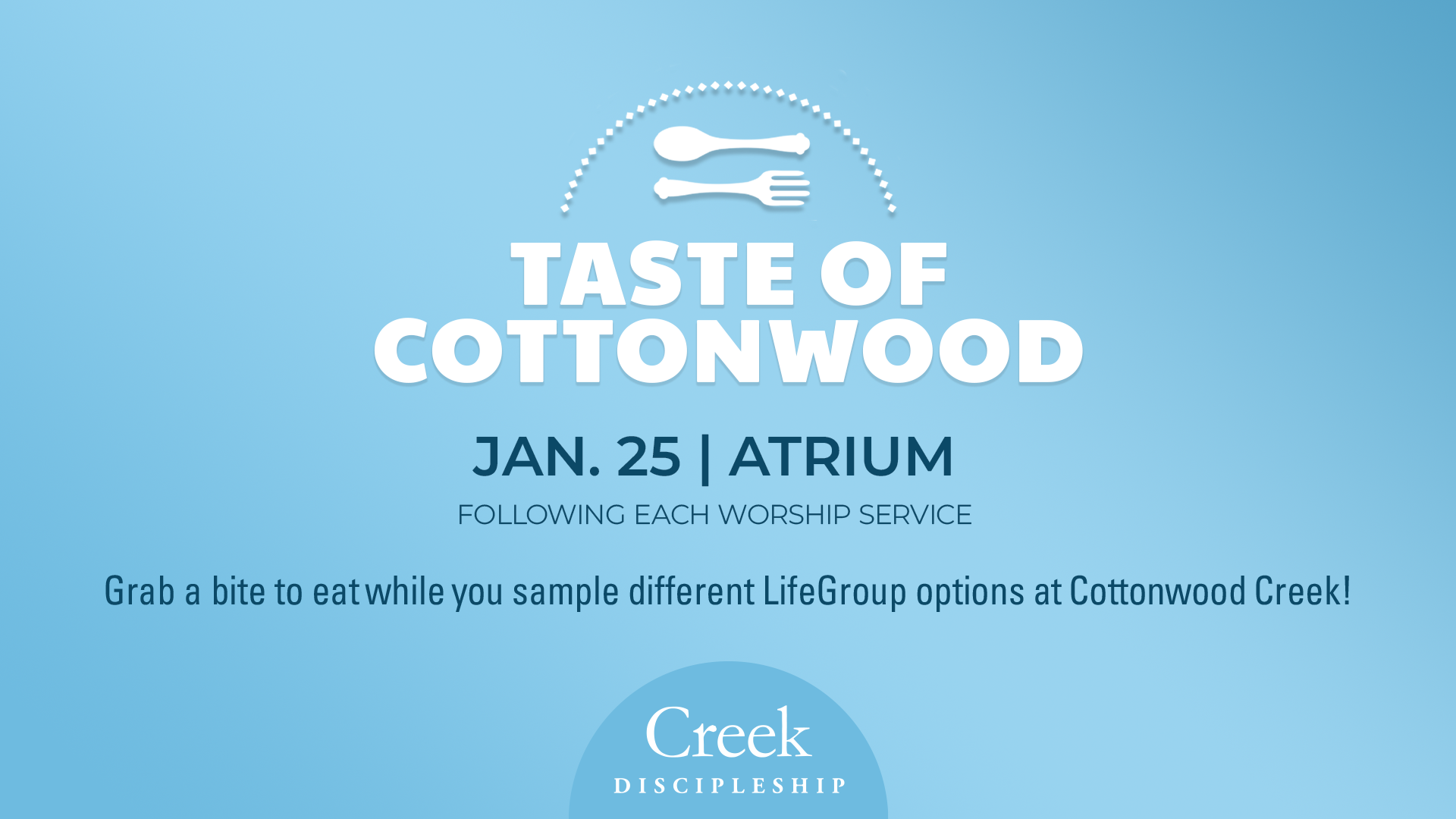 Cottonwood Creek - Taste of Cottonwood
