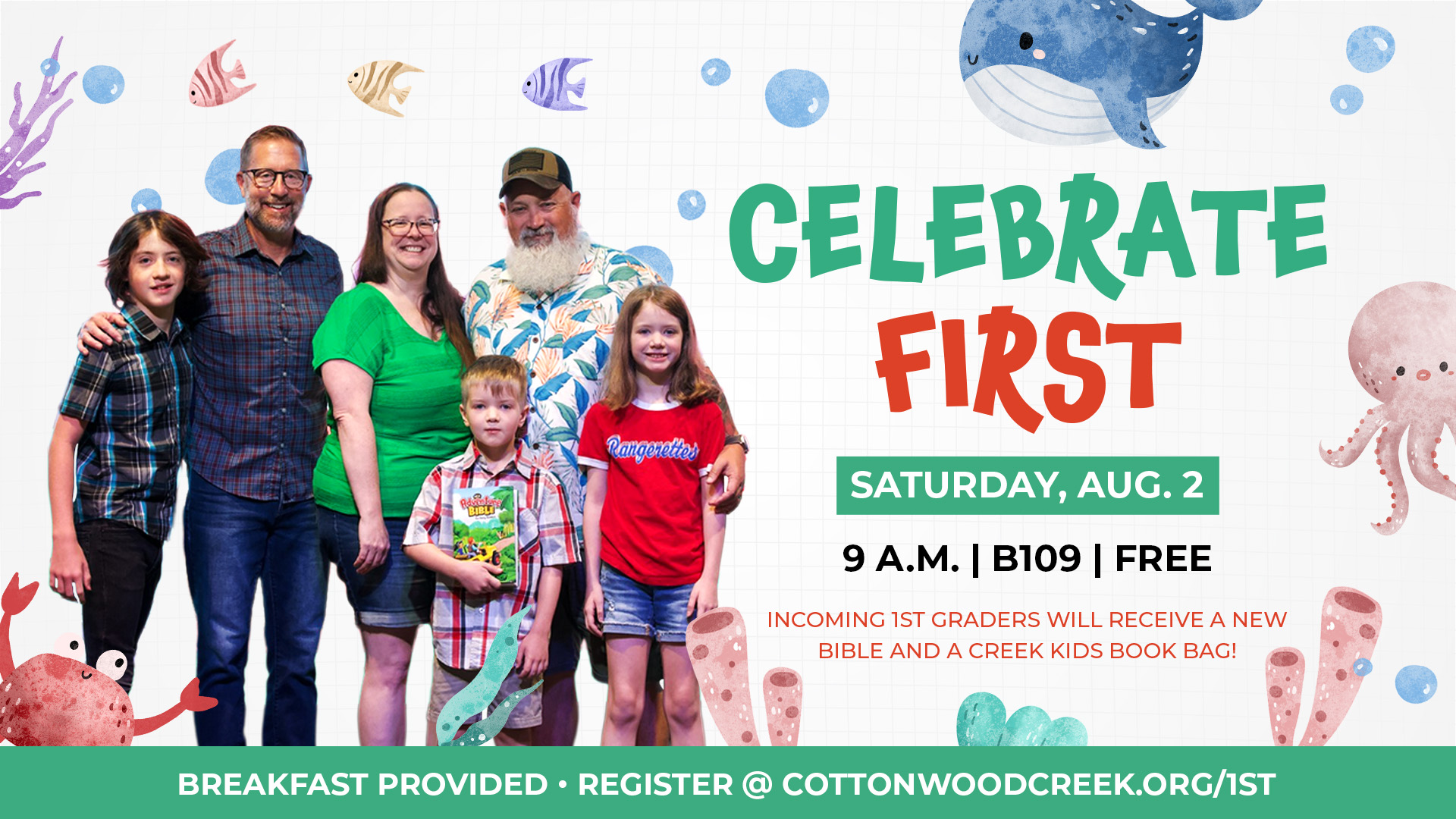 Cottonwood Creek Church - Celebrate First